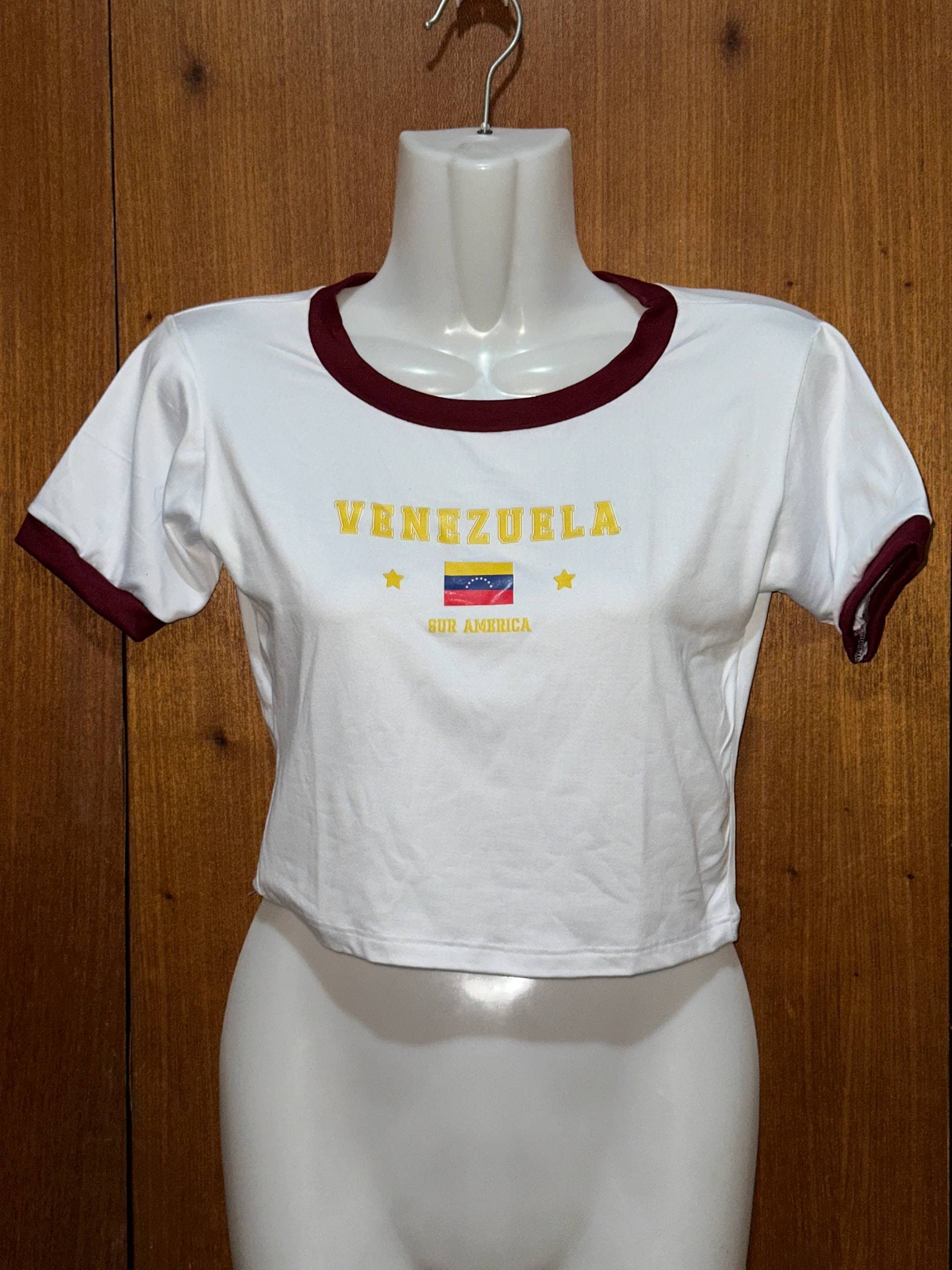Croptop Venezuela Blanco