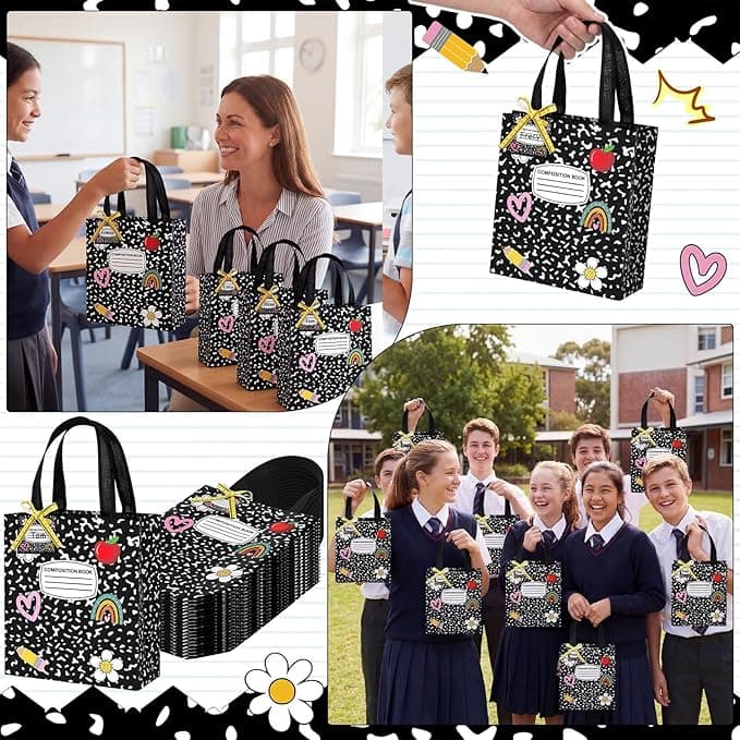 Bolsa de Regalo Premium con Tarjeta y Cinta Decorativa