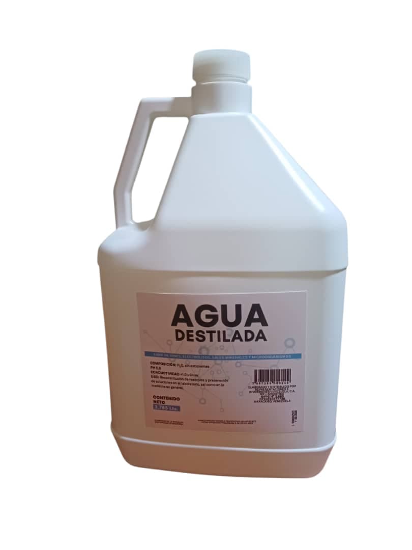 Agua Destilada de Galon