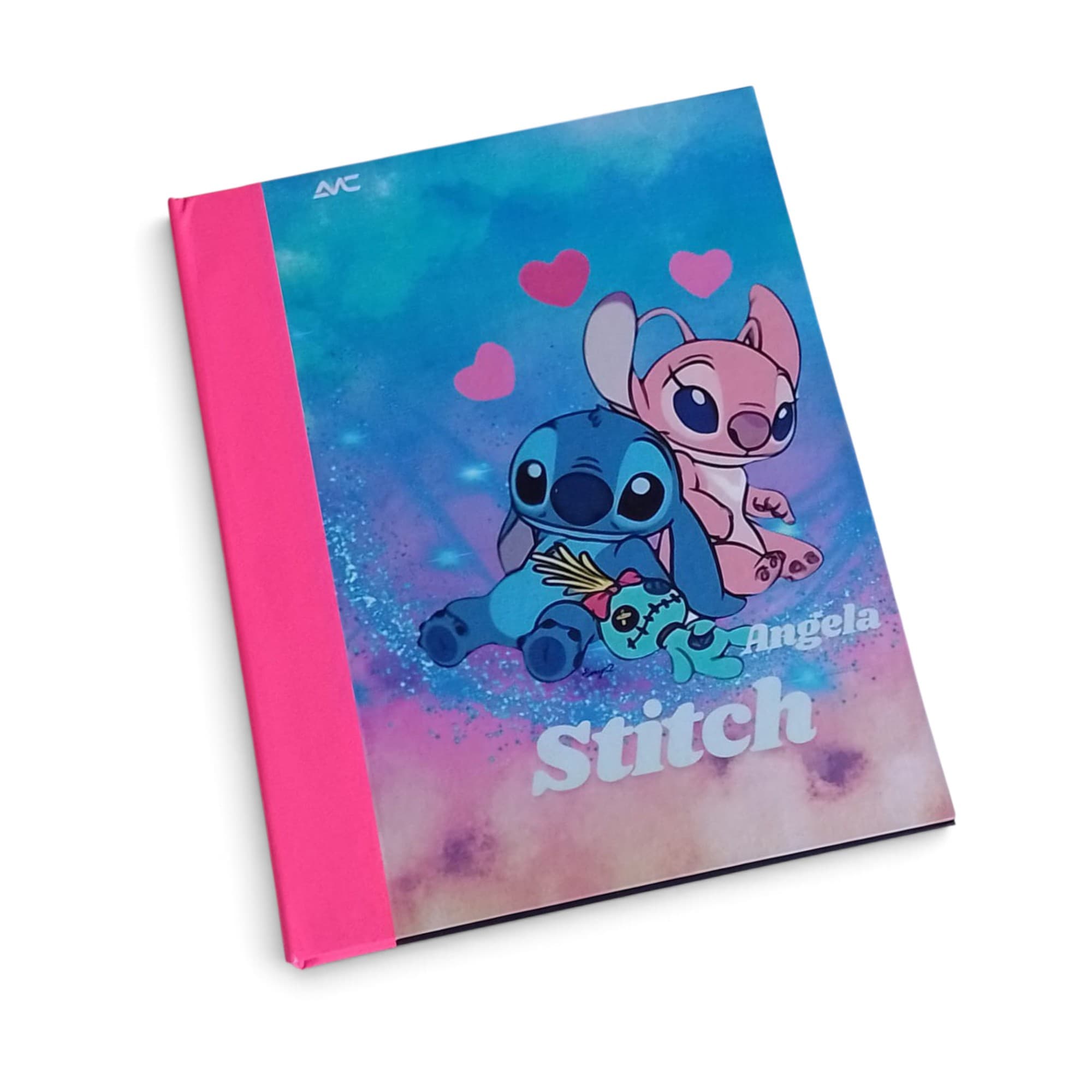 Libreta Stitch 5 Materias 